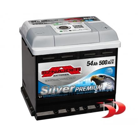 Akmumuliatoriai Sznajder Silver premium SSP55435 54 AH 500 EN