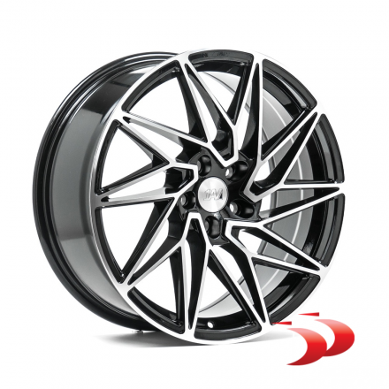 1AV 5X120 R18 8,0 ET40 ZX10 BFM Lieti ratlankiai