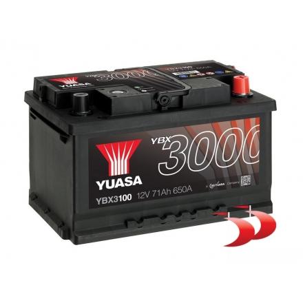 Yuasa Ybx3030 72 AH 630 EN Akumuliatoriai