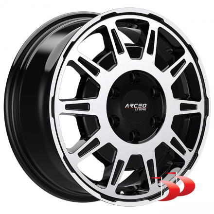 Arceo Stars 6X130 R16 6,5 ET62 LT1 BFM Lieti ratlankiai