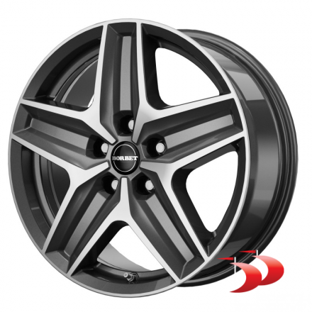 Ratlankiai Borbet 5X112 R17 6,0 ET30 CWZ GFM