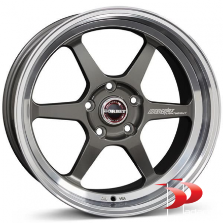 Ratlankiai Borbet 5X112 R18 8,5 ET35 DB8GT G/LM