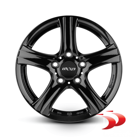 Ratlankiai Oxxo 5X100 R14 5,0 ET35 Charon Black (RG14) B