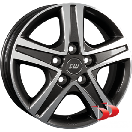 Ratlankiai Borbet 5X120 R16 6,5 ET52 CWD GFM