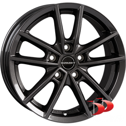 Ratlankiai Borbet 5X100 R15 6,0 ET43 W GUN