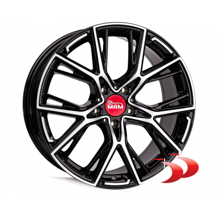 Ratlankiai MAM 5X120 R19 8,5 ET40 Mamb4 BFM