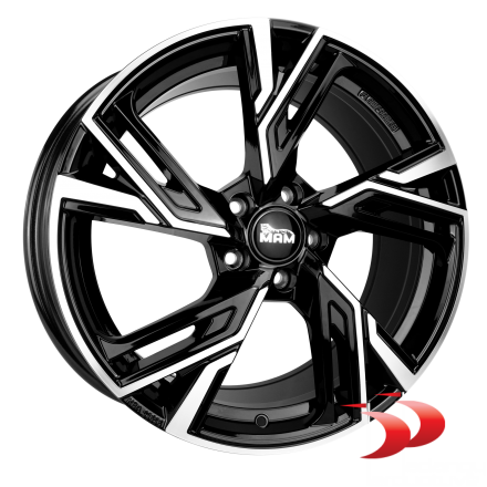 Ratlankiai MAM 5X120 R16 7,0 ET35 RS5 BFM
