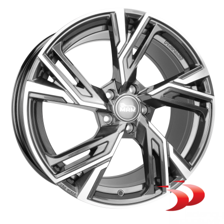Ratlankiai MAM 5X120 R18 8,0 ET35 RS5 GFM