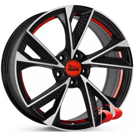 Ratlankiai MAM 5X114,3 R16 7,0 ET38 RS6 BFM/R