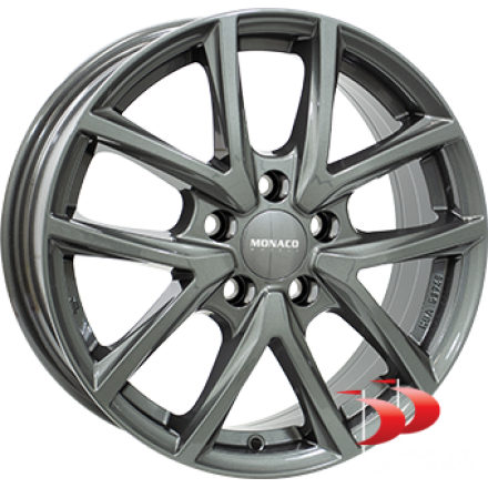 Ratlankiai Monaco Wheels 5X114,3 R16 6,5 ET45 CL2 GUN